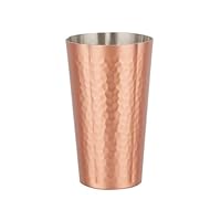 Amazon｜新光金属(Sinkoukinzoku) タンブラー 純銅 鎚目花 日本